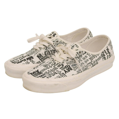 COMMEdesGARCONS コムデギャルソン ×VANS 美品 ローカットスニーカー レディース ホワイト 24.5cm OZ-K101-001 シューズ