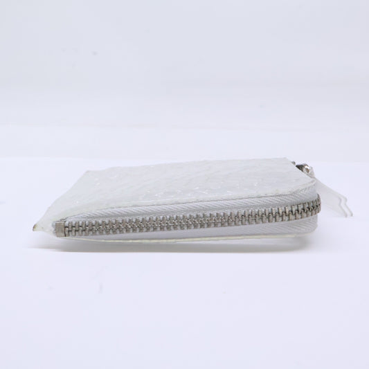 COMMEdesGARCONS コムデギャルソン 8Z-T310-051 SA3100ST SNAKE TRANSPARENT L ZIP WALLET 型押し L字ジップ ウォレット コインケース