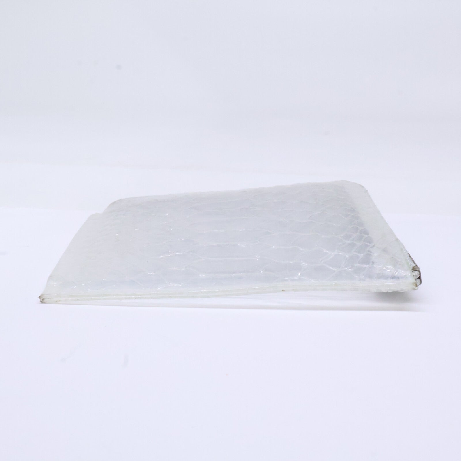 COMMEdesGARCONS コムデギャルソン 8Z-T310-051 SA3100ST SNAKE TRANSPARENT L ZIP WALLET 型押し L字ジップ ウォレット コインケース