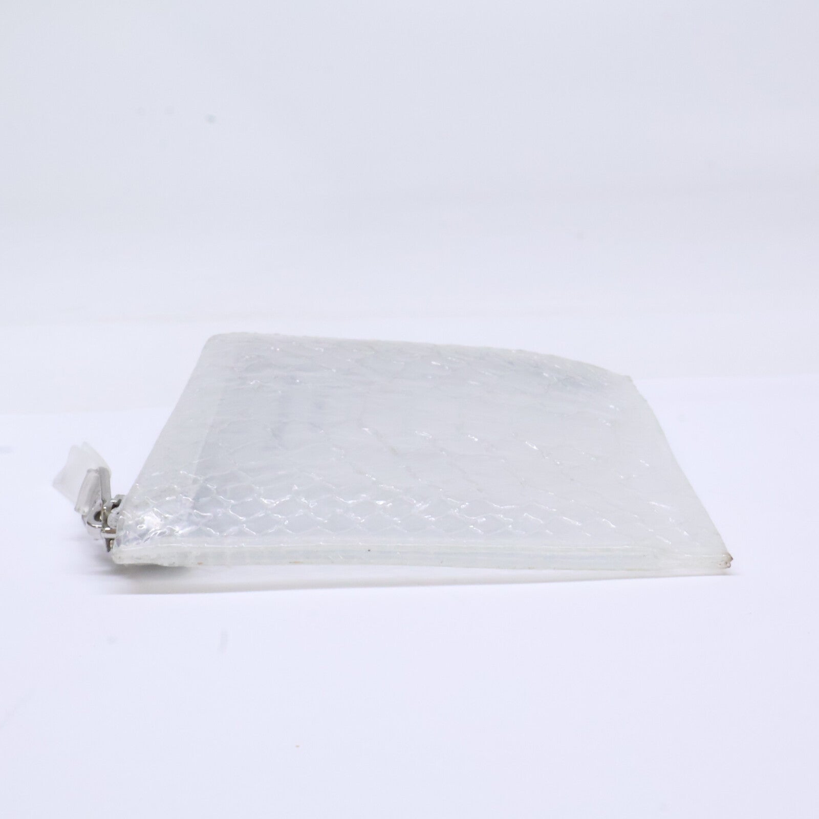 COMMEdesGARCONS コムデギャルソン 8Z-T310-051 SA3100ST SNAKE TRANSPARENT L ZIP WALLET 型押し L字ジップ ウォレット コインケース