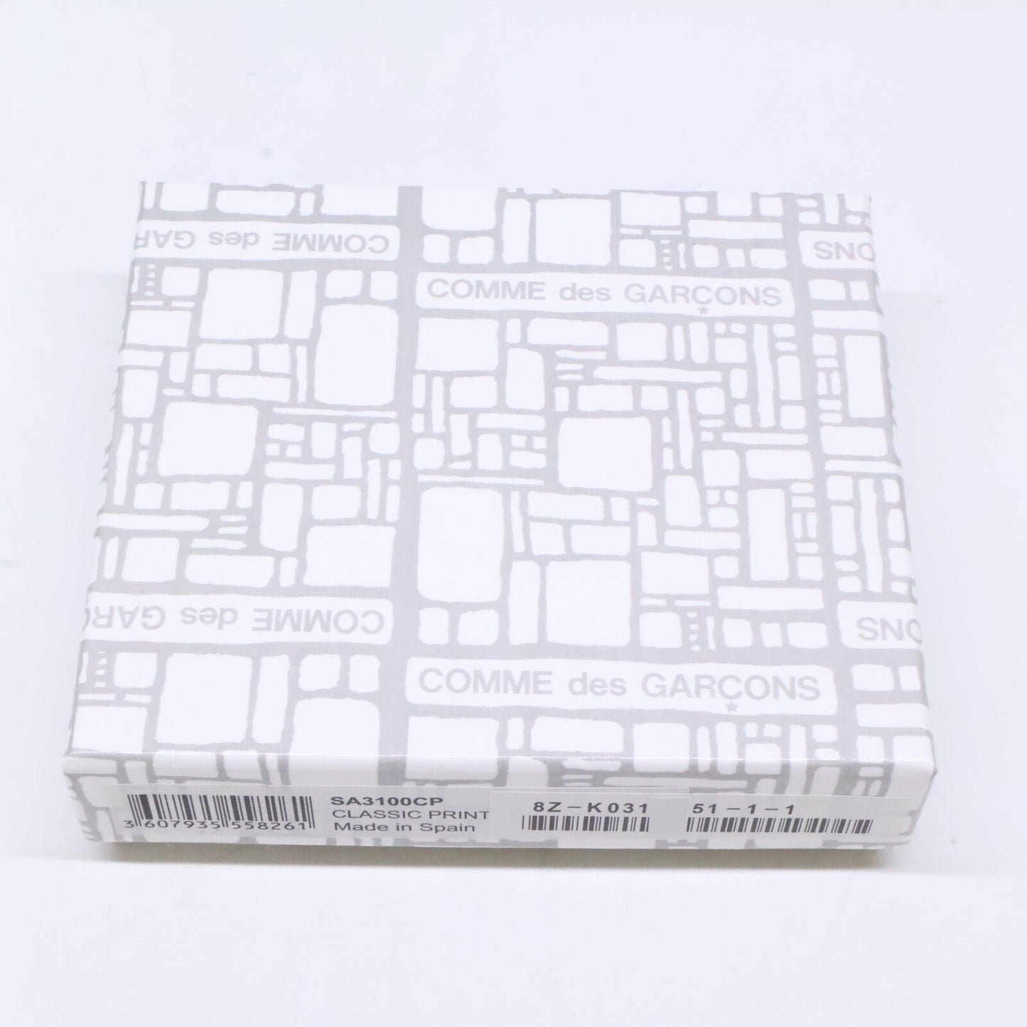 COMMEdesGARCONS コムデギャルソン 8Z-K031-051 SA3100CP CLASSIC PRINT LINE C -Polka Dot Print L字ジップ ウォレット コインケース
