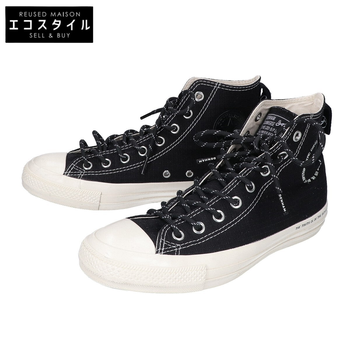 converse コンバース ｘDENHAM デンハム【新品同様】1SD957 ALL STAR US HI/DH ハイカットスニーカー シューズ