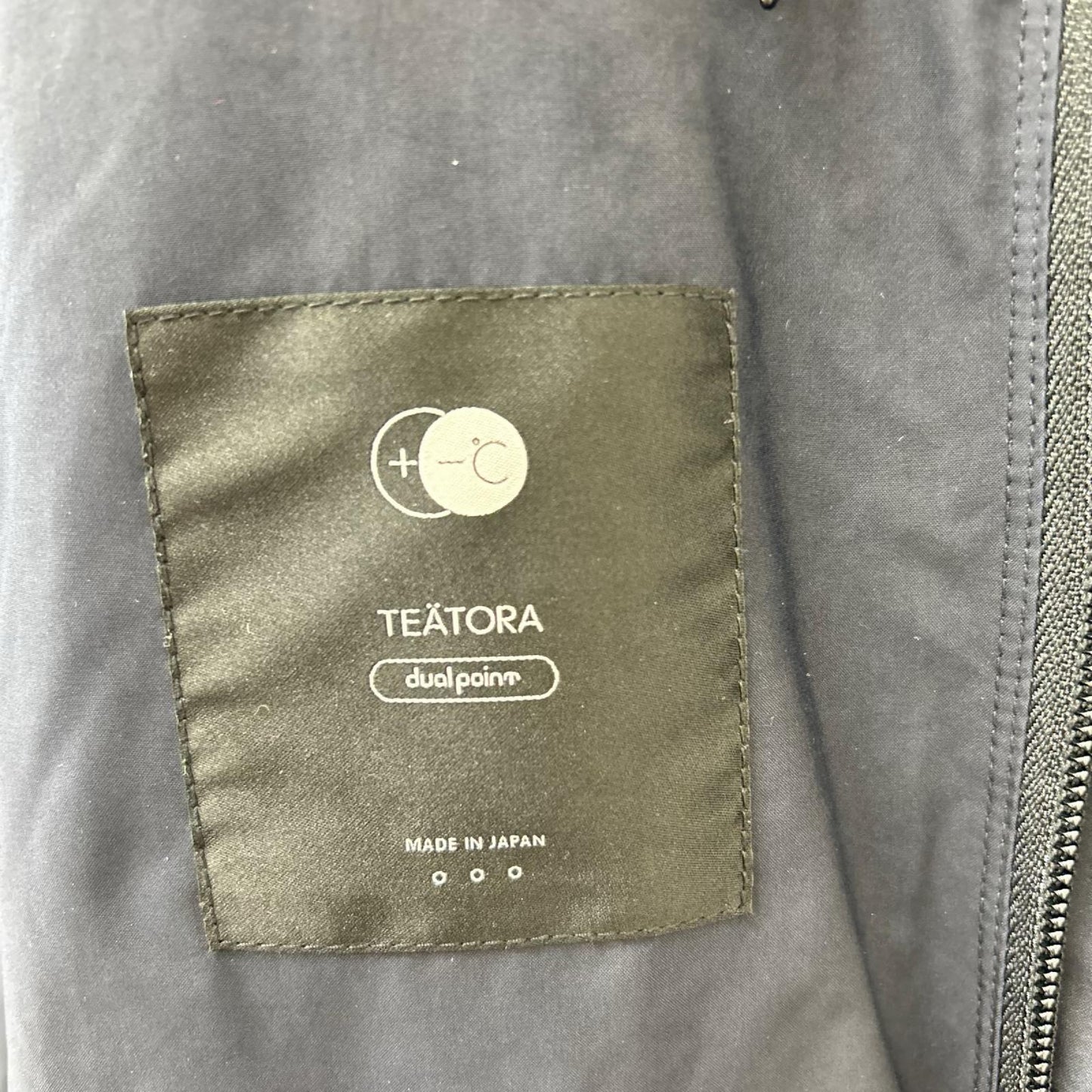 TEATORA テアトラ tt-104-DP ネイビー SOUVENIR HUNTER DUAL POINT/フルジップ コート コート