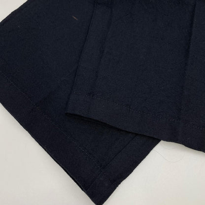 STILL BY HAND スティルバイハンド ネイビー ウール×リネン ジップフライ インタック イージーパンツ ボトムス
