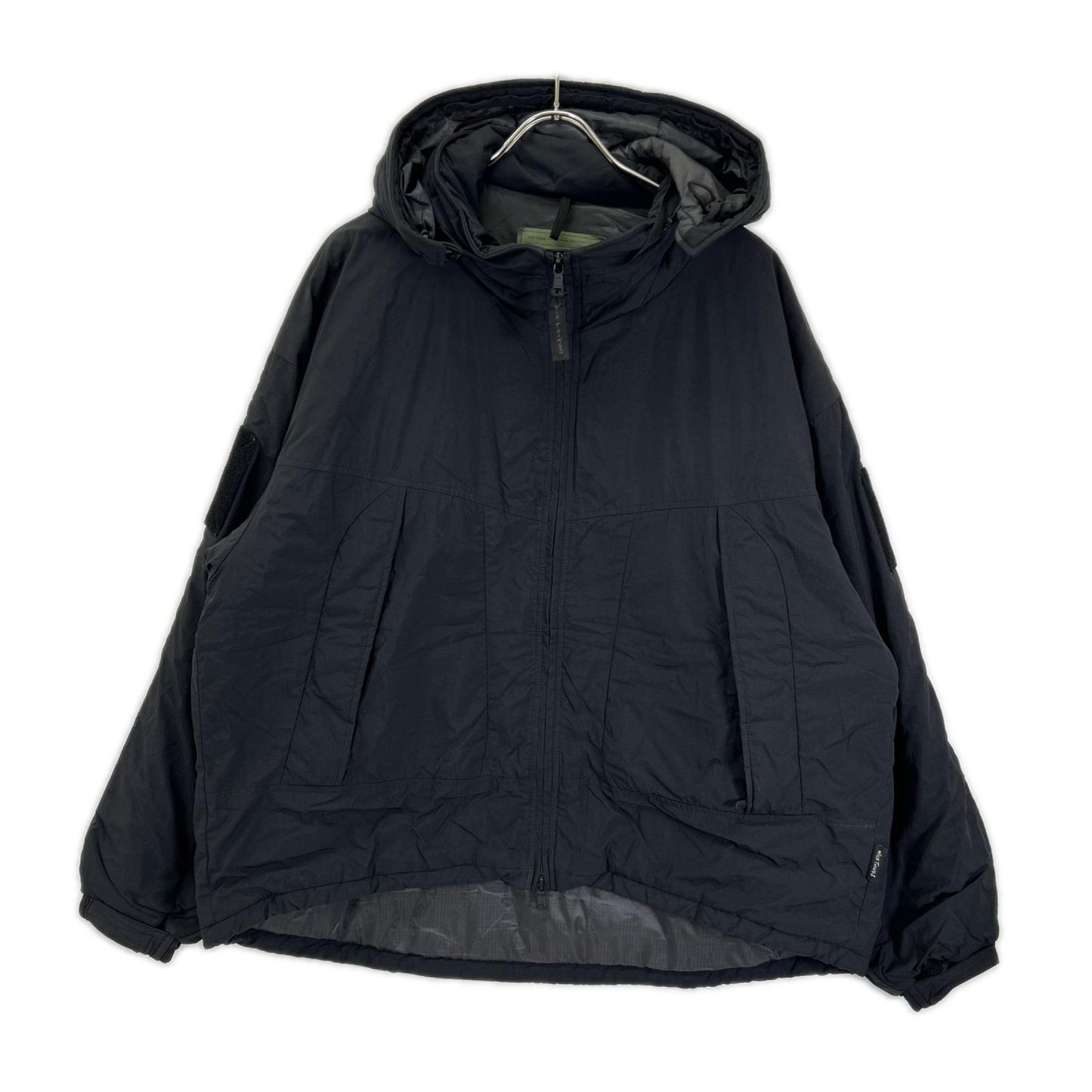 WILD THINGS ワイルドシングス WT24103SN ブラック ナイロン SHORT MONSTER PARKA/ショートモンスターパーカ ジャケット ジャケット