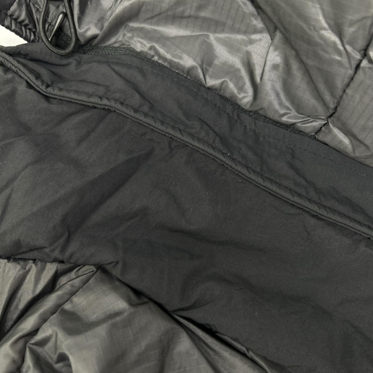 WILD THINGS Wild Things WT24103SN black nylon SHORT MONSTER PARKA/short monster parka jacket
