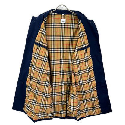BURBERRY バーバリー ネイビー ノバチェックインナー 比翼トレンチコート コート
