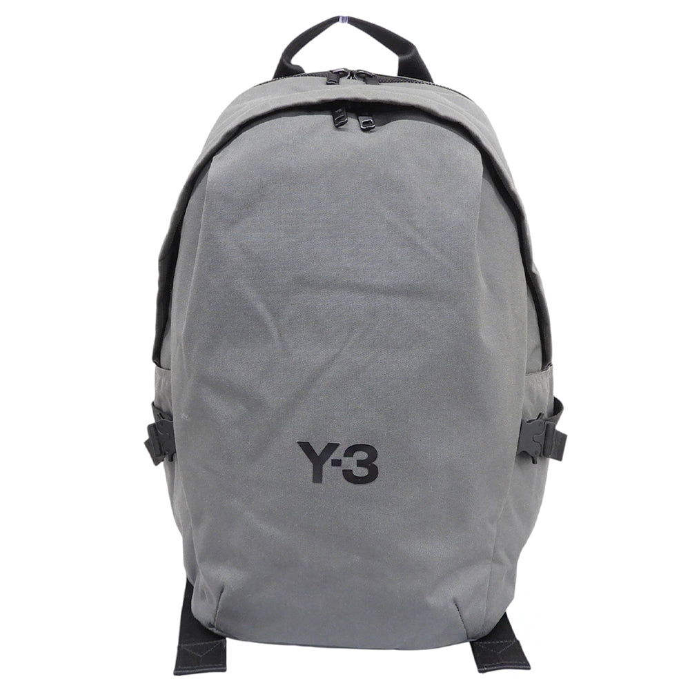 Y-3 ワイスリー Y-3 BACKPACK ロゴプリント バックパック リュック デイパック メンズ チャコール KC0806 リュック バックパック