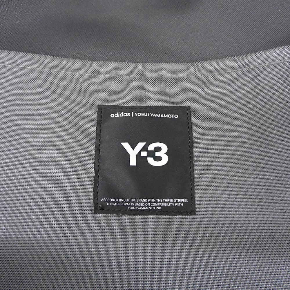 Y-3 ワイスリー Y-3 BACKPACK ロゴプリント バックパック リュック デイパック メンズ チャコール KC0806 リュック バックパック