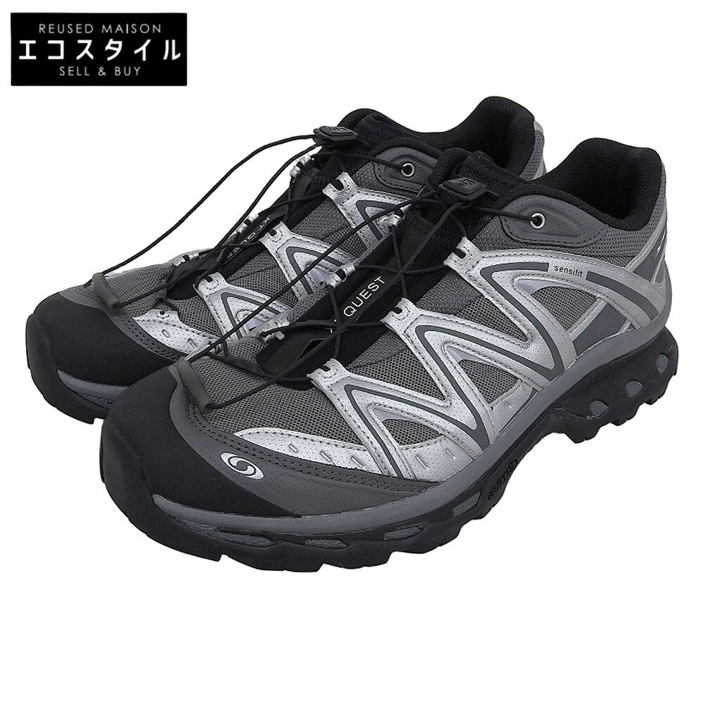 SALOMON サロモン XT-Quest ローカット スニーカー シューズ メンズ グレー×シルバー 25年製 491716 シューズ