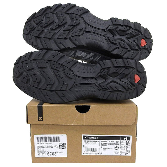 SALOMON サロモン XT-Quest ローカット スニーカー シューズ メンズ グレー×シルバー 25年製 491716 シューズ
