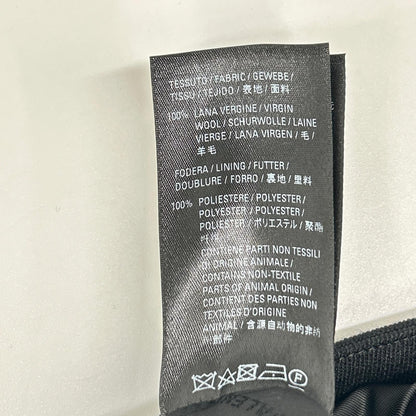 BALENCIAGA バレンシアガ 642174 ブラック ウール デザインボタン スカート スカート
