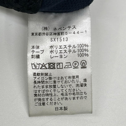 needles ニードルズ ×BEAMS BOY SX1513 ネイビー ポリエステル パピヨン刺繍 ヒザデル トラックスカート スカート