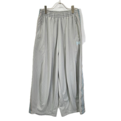 needles ニードルズ ×BEAMS BOY SX1516 グレー ポリエステル シルバーラメサイドライン ヒザデルトラックパンツ ボトムス