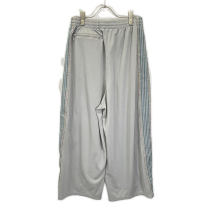 needles ニードルズ ×BEAMS BOY SX1516 グレー ポリエステル シルバーラメサイドライン ヒザデルトラックパンツ ボトムス