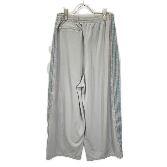needles ニードルズ ×BEAMS BOY SX1516 グレー ポリエステル シルバーラメサイドライン ヒザデルトラックパンツ ボトムス
