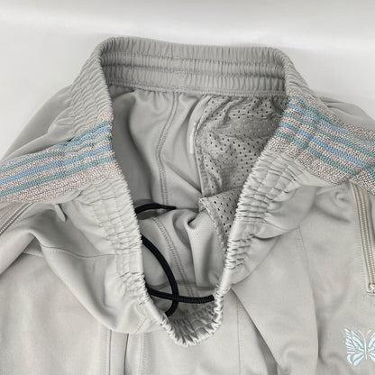 needles ニードルズ ×BEAMS BOY SX1516 グレー ポリエステル シルバーラメサイドライン ヒザデルトラックパンツ ボトムス