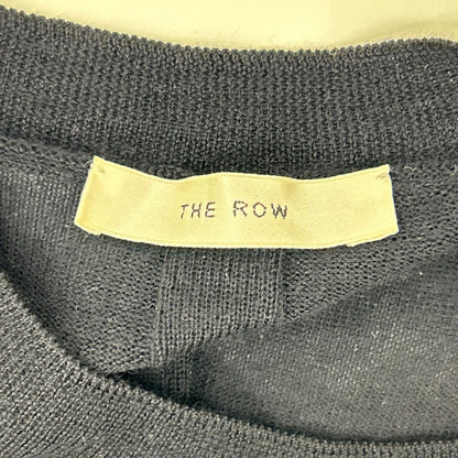 THE ROW ザ ロウ 5577-Y498 ダークネイビー カシミヤ100 BALHAM ニットベスト ベスト