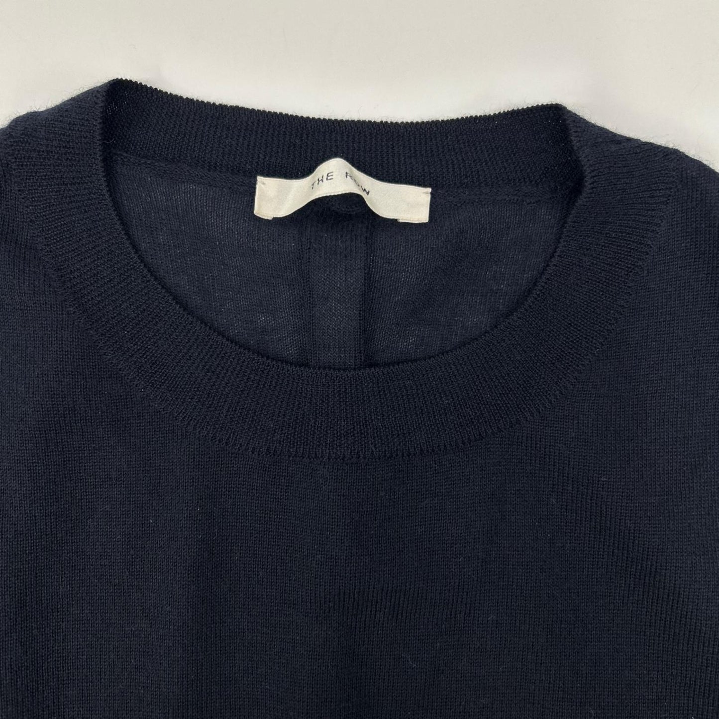 THE ROW ザ ロウ 5577-Y498 ダークネイビー カシミヤ100 BALHAM ニットベスト ベスト