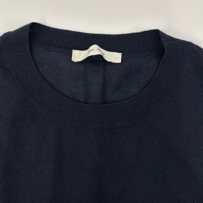 THE ROW ザ ロウ 5577-Y498 ダークネイビー カシミヤ100 BALHAM ニットベスト ベスト