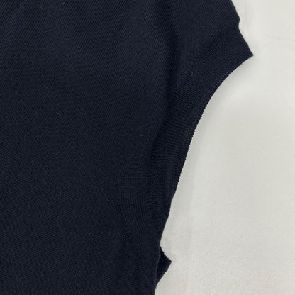 THE ROW ザ ロウ 5577-Y498 ダークネイビー カシミヤ100 BALHAM ニットベスト ベスト