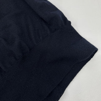 THE ROW ザ ロウ 5577-Y498 ダークネイビー カシミヤ100 BALHAM ニットベスト ベスト