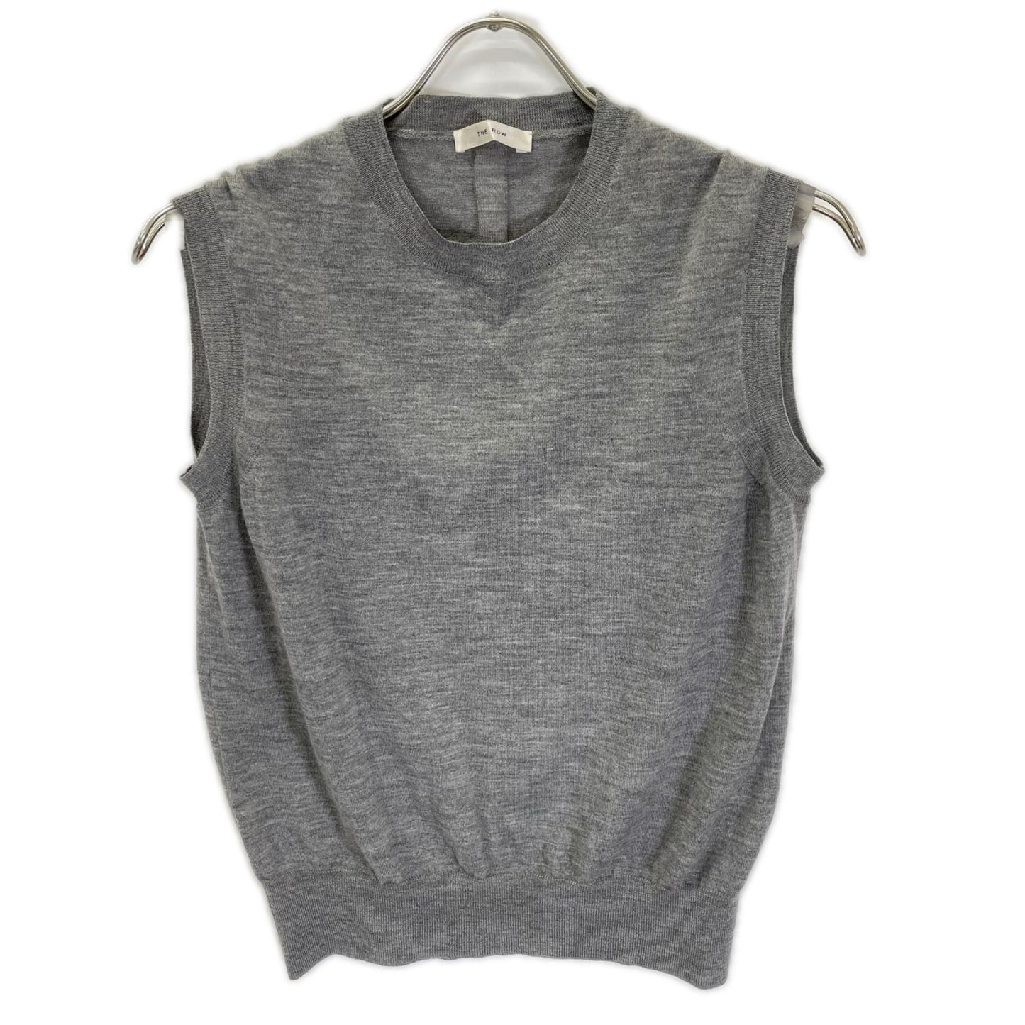 THE ROW ザ ロウ 5577-Y498 グレー カシミヤ100 BALHAM ニットベスト ベスト