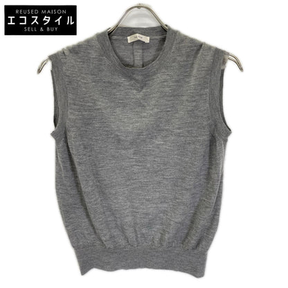 THE ROW ザ ロウ 5577-Y498 グレー カシミヤ100 BALHAM ニットベスト ベスト