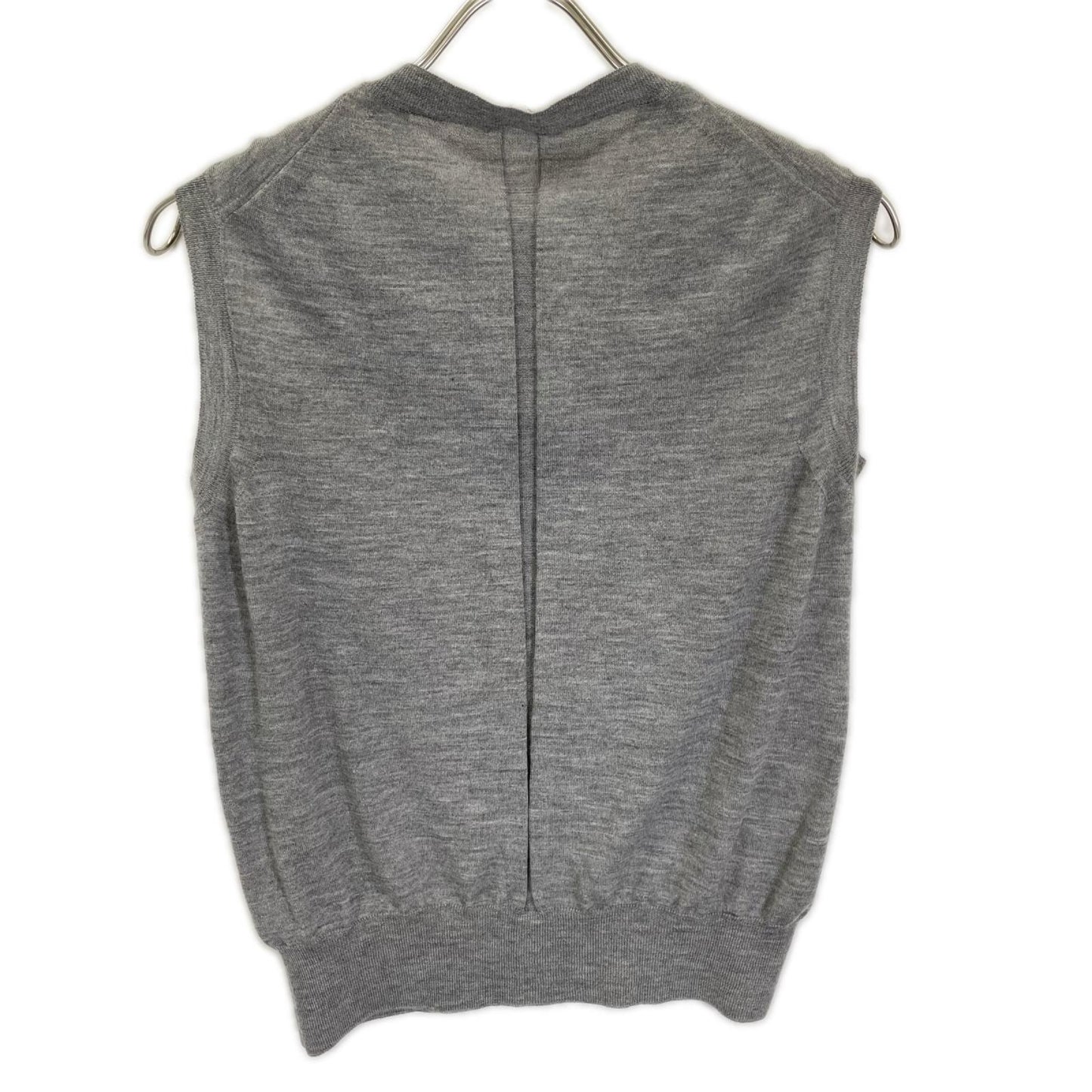 THE ROW ザ ロウ 5577-Y498 グレー カシミヤ100 BALHAM ニットベスト ベスト
