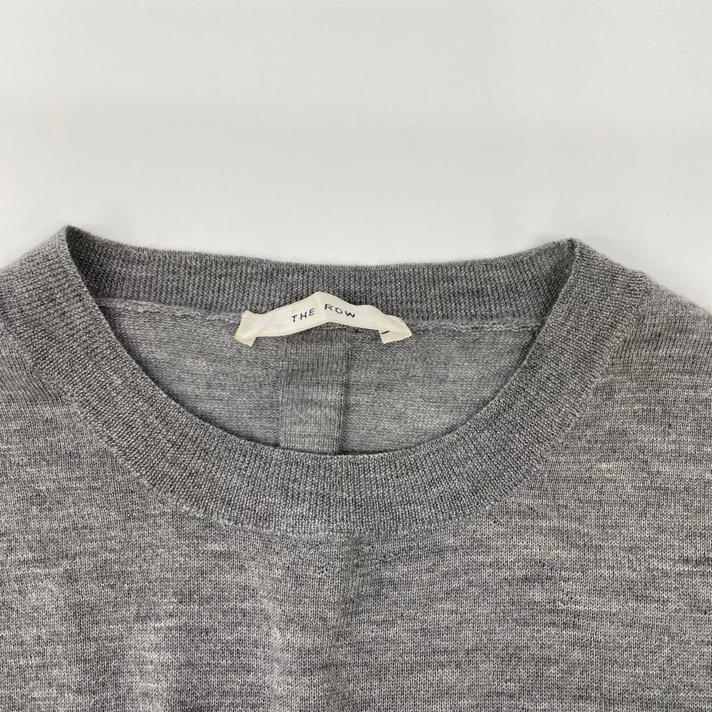 THE ROW ザ ロウ 5577-Y498 グレー カシミヤ100 BALHAM ニットベスト ベスト