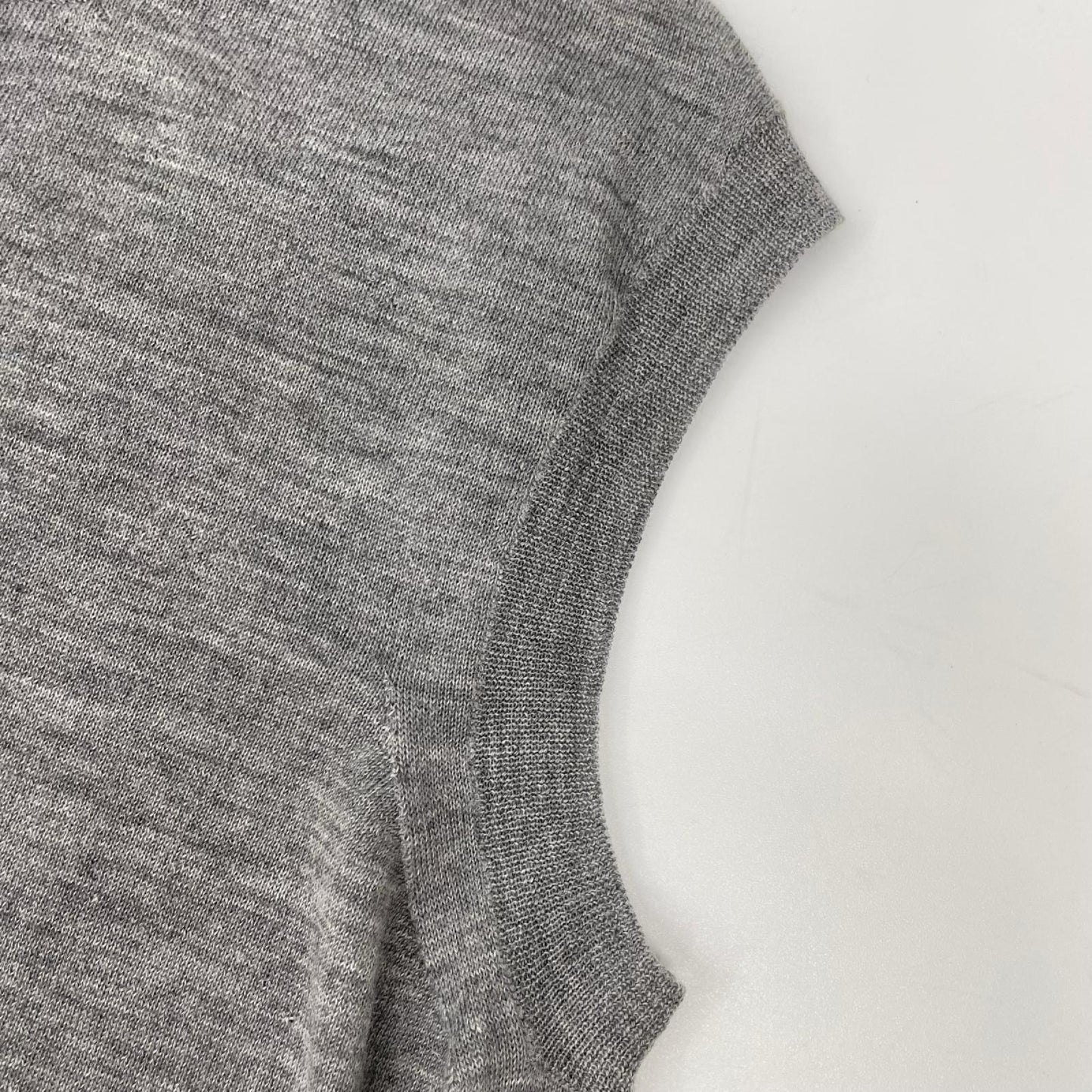 THE ROW ザ ロウ 5577-Y498 グレー カシミヤ100 BALHAM ニットベスト ベスト