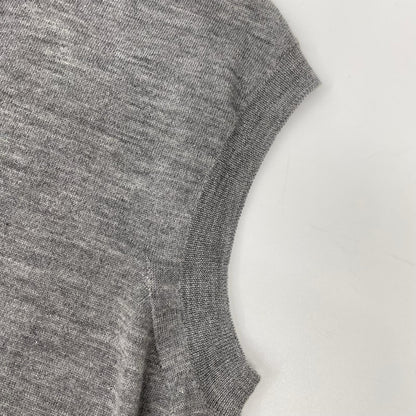 THE ROW ザ ロウ 5577-Y498 グレー カシミヤ100 BALHAM ニットベスト ベスト
