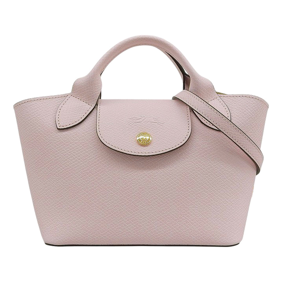 Longchamp ロンシャン 美品 レザー エピュレ XS 2WAY トートバッグ レディース ピンク トートバッグ