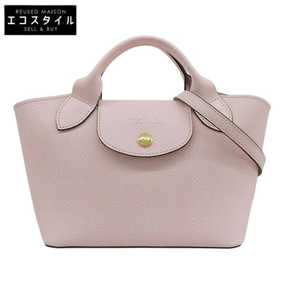 Longchamp ロンシャン 美品 レザー エピュレ XS 2WAY トートバッグ レディース ピンク トートバッグ