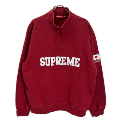 Supreme シュプリーム 26SS レッド ハーフジップ スウェット/Shop Flag Half Zip トップス