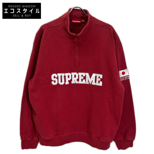 Supreme シュプリーム 26SS レッド ハーフジップ スウェット/Shop Flag Half Zip トップス