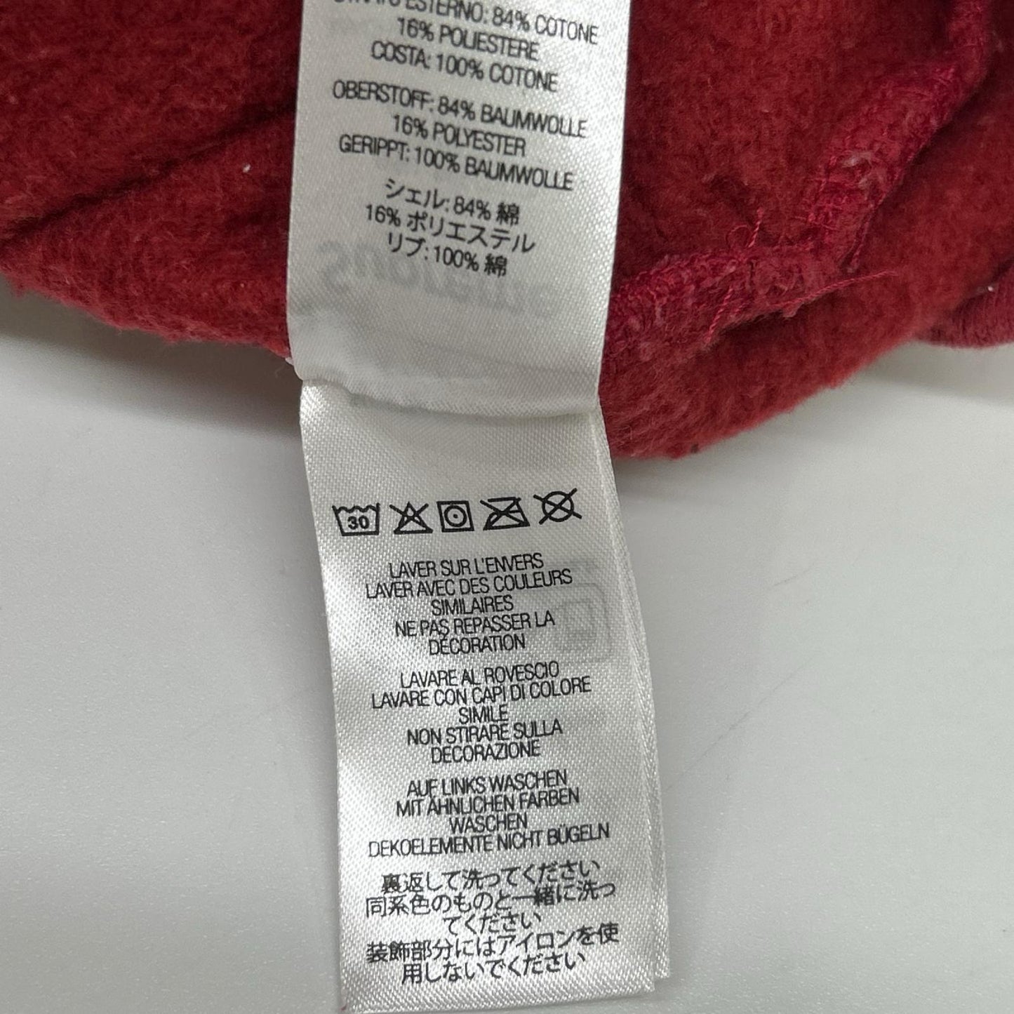 Supreme シュプリーム 26SS レッド ハーフジップ スウェット/Shop Flag Half Zip トップス