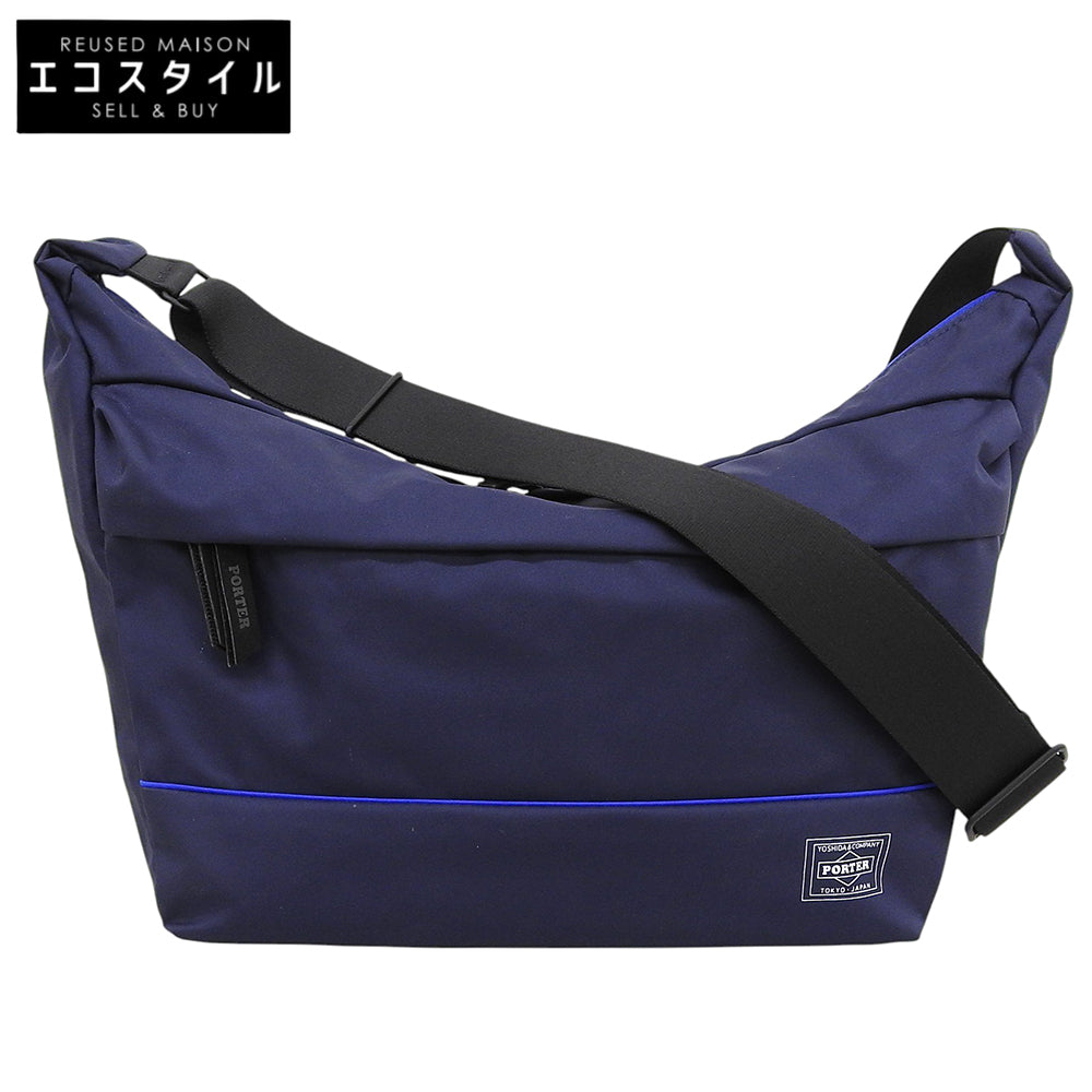 PORTER ポーター MOUSSE SHOULDER BAG(L) ショルダーバッグ メンズ ネイビー 751-09874 ショルダーバッグ