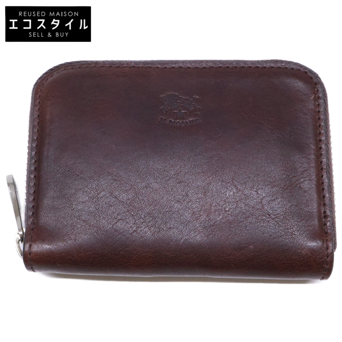 IL BISONTE イルビゾンテ 【美品】SZW053 PO0001 コイン / カードケース