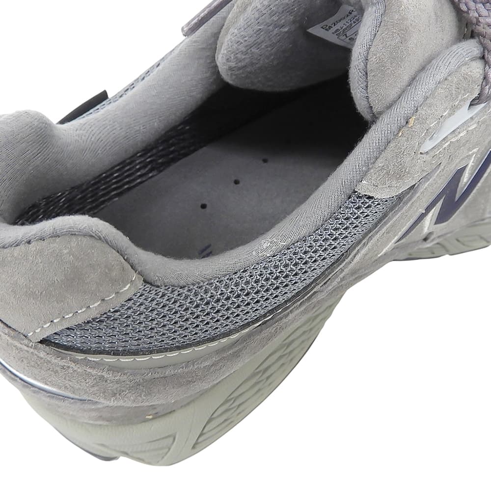 NEW BALANCE ニューバランス 新品同様 スエード ローカット スニーカー シューズ メンズ グレー 25cm M2002RXC シューズ
