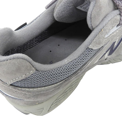 NEW BALANCE ニューバランス 新品同様 スエード ローカット スニーカー シューズ メンズ グレー 25cm M2002RXC シューズ