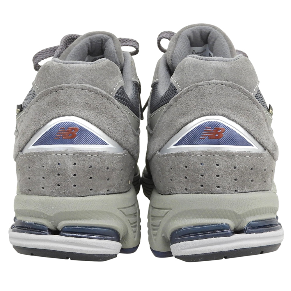 NEW BALANCE ニューバランス 新品同様 スエード ローカット スニーカー シューズ メンズ グレー 25cm M2002RXC シューズ