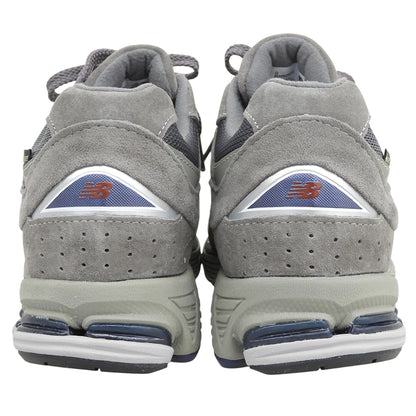 NEW BALANCE ニューバランス 新品同様 スエード ローカット スニーカー シューズ メンズ グレー 25cm M2002RXC シューズ
