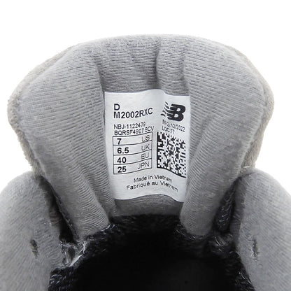 NEW BALANCE ニューバランス 新品同様 スエード ローカット スニーカー シューズ メンズ グレー 25cm M2002RXC シューズ