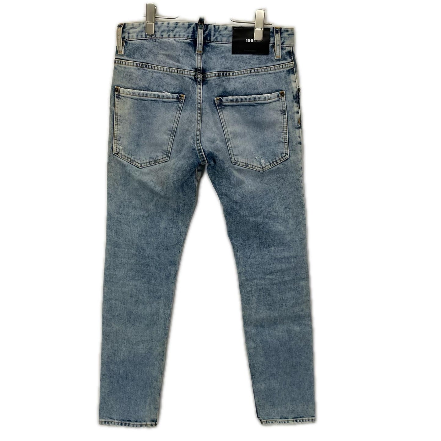 DSQUARED2 ディースクエアード S74LB0747 ライトインディゴ Skater Jean/スケータージーン クラッシュ加工 デニム ボトムス