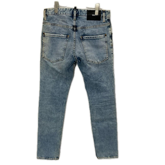 DSQUARED2 ディースクエアード S74LB0747 ライトインディゴ Skater Jean/スケータージーン クラッシュ加工 デニム ボトムス