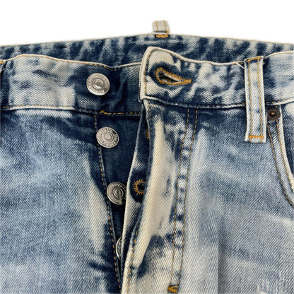 DSQUARED2 ディースクエアード S74LB0747 ライトインディゴ Skater Jean/スケータージーン クラッシュ加工 デニム ボトムス