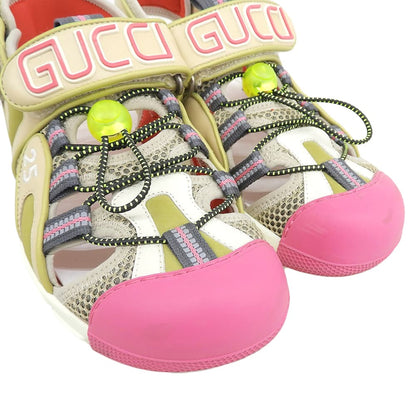 GUCCI グッチ メッシュ ベルクロ サンダル シューズ レディース マルチカラー 36 570440 シューズ