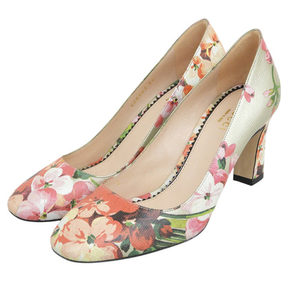 GUCCI グッチ ブルームス 花柄 ヒールパンプス シューズ レディース マルチカラー 36 408287 シューズ