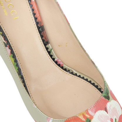 GUCCI グッチ ブルームス 花柄 ヒールパンプス シューズ レディース マルチカラー 36 408287 シューズ
